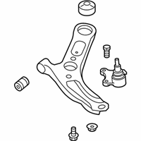 OEM 2020 Hyundai Veloster Arm Complete-Front Lower, RH - 54501-J3AA0