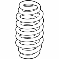 OEM 2010 BMW M3 Rear Coil Spring - 33-53-2-283-566