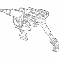 OEM 2013 Honda Insight Column Assembly, Steering (Driver Side) - 53200-TM8-A02