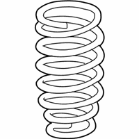 OEM Acura TSX Spring, Front - 51401-TL2-A12