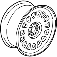 OEM 1998 BMW 740iL Light Alloy Rim - 36-11-1-181-840