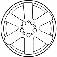 OEM 2010 Kia Optima Wheel Assembly-Aluminum - 529102G350