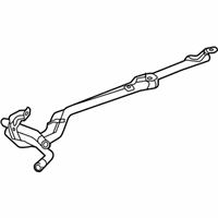 OEM Acura RLX Pipe B, PDU Cooling - 1J466-R9S-000