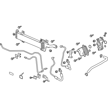 OEM Acura MDX COOLER KIT (ATF) - 06255-61D-305