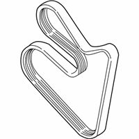 OEM 2002 BMW Z8 Ribbed V-Belt - 11-28-7-833-265