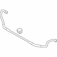 OEM 2013 BMW ActiveHybrid 3 Stabilizer Front With Rubber Mounting - 31-35-6-792-118