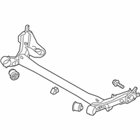 OEM 2013 Hyundai Veloster Torsion Axle Complete - 55100-2V501