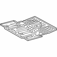 OEM Lexus Pan, Rear Floor L/WELD - 58311-0E905