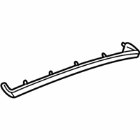 OEM 2004 Pontiac Bonneville Weatherstrip-Rear Side Door Lower - 25646080