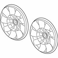 OEM Saturn Aura Fan Blade - 20757670