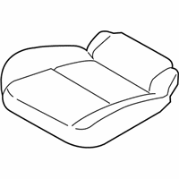 OEM Ford Transit Connect Seat Cushion Pad - FT1Z-1763840-A