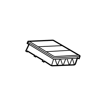 OEM 2022 Hyundai Elantra FILTER-AIR CLEANER - 28113-AA100-AS