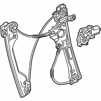 OEM Chevrolet Malibu Limited Window Regulator - 22836736