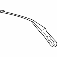 OEM 1993 BMW 525iT Windshield Wiper Arm Left - 61-61-8-350-717