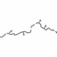 OEM Hyundai Azera Tube & Hose Assembly-Return - 57560-3K020