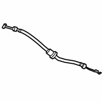 OEM Jeep Wrangler Cable-Inside Lock Cable - 68301957AA
