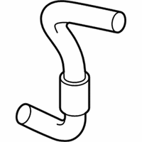 OEM 2002 Hyundai XG350 Hose Assembly-Radaator, Lower - 25415-39500