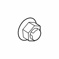 OEM Ford Transit-350 HD Axle Nut - KK2Z-00811-A
