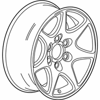 OEM Chevrolet Suburban 2500 Spare Wheel - 84537173