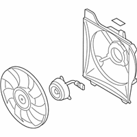 OEM Hyundai Accent Blower Assembly - 25380-1E100