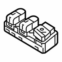 OEM 2019 Kia Rio Power Window Unit Assembly - 93571H9100