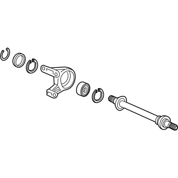 OEM Shaft Assembly, Half - 44500-T2A-A10