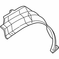 OEM 1996 Nissan Pathfinder Protector-Front Fender, Rear RH - 63842-0W000