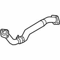 OEM 2019 Lexus RX350L Front Exhaust Pipe Assembly - 17410-0P540