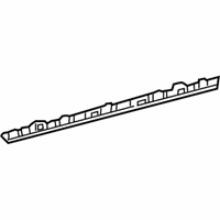 OEM 2009 Lexus GX470 Moulding, Front Door Outside, Lower Rear RH - 75737-60010