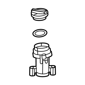 OEM 2020 Jeep Wrangler Tube-Oil Filler - 68504396AA