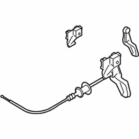 OEM 2009 Saturn Astra Cable, Hood Primary Latch Release - 24465306