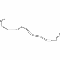 OEM 1994 Chevrolet C2500 Transmission Oil Cooler Outlet Hose Assembly - 15982923