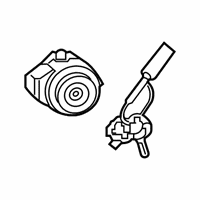 OEM Hyundai Venue Key Sub Set-Steering Lock - 81900-J9B00