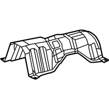 OEM 2022 Toyota Corolla Cross Heat Shield - 58152-0A020