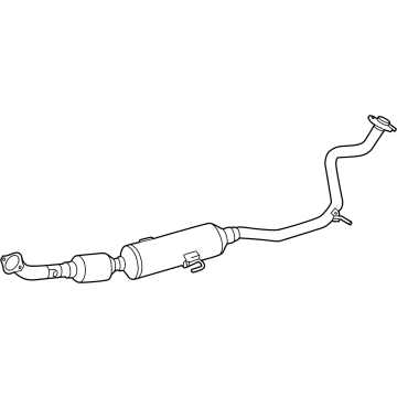 OEM 2022 Toyota Corolla Cross Converter & Pipe - 17410-F2290
