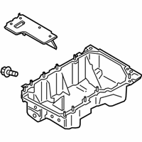 OEM Ford Ranger Oil Pan - KB3Z-6675-A