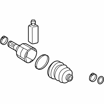 OEM 2022 Hyundai Elantra Joint Kit-Diff Side, LH - 495L3-AA500