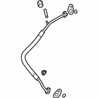 OEM 2008 Ford Focus Front Pressure Hose - 8S4Z-19E636-AA