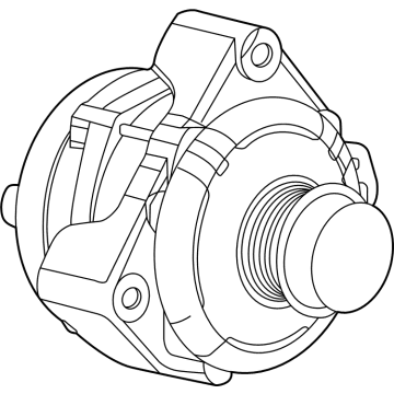 OEM 2021 GMC Sierra 2500 HD Alternator - 84677779