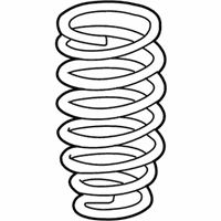 OEM 2014 Acura TSX Spring, Rear - 52441-TL6-F11