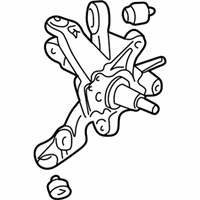 OEM 2000 Honda Accord Knuckle, Right Rear - 52210-S84-A52