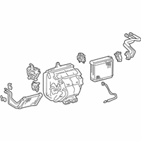 OEM 2005 Lexus RX330 Radiator Assy, Air Conditioner - 87050-48091