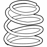 OEM 2008 Scion xB Coil Spring - 48131-12D30