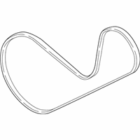 OEM 2017 BMW 330e RIBBED V-BELT - 11-28-5-A04-DA2