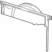 OEM 1999 BMW Z3 Fan Shroud - 17-11-2-227-684