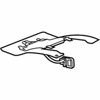 OEM GMC Sierra 1500 Passenger Discriminating Sensor - 84768518