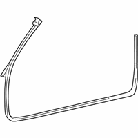 OEM 1999 BMW Z3 Front Right Door Seal - 51-71-8-397-376