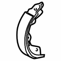 OEM 2004 Honda Pilot Shoe A, Parking Brake - 43153-S9V-A01