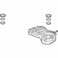 OEM 2008 Honda CR-V Tank, Fuel - 17044-SXS-A01