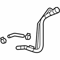 OEM 2009 Honda CR-V Pipe, Fuel Filler - 17660-SWA-A01